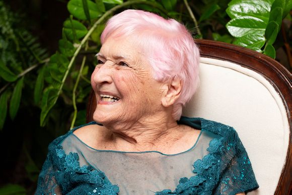 90 anos dona Itália