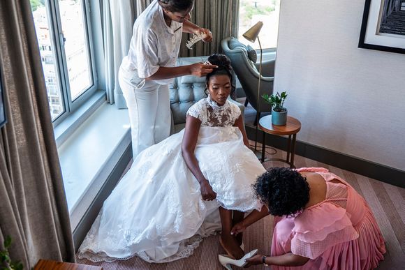 Making Of da Noiva Teresa – Casamento Elegante no Hotel Corinthia Lisboa | Fotografia Profissional de Casamentos Adriane Palma