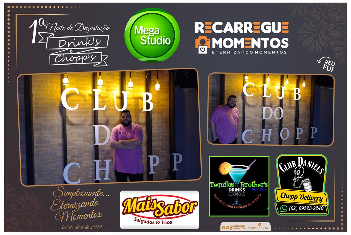 Evento Corporativo 1ª Noite de Degustação Drink`s & Chopp`s Club do